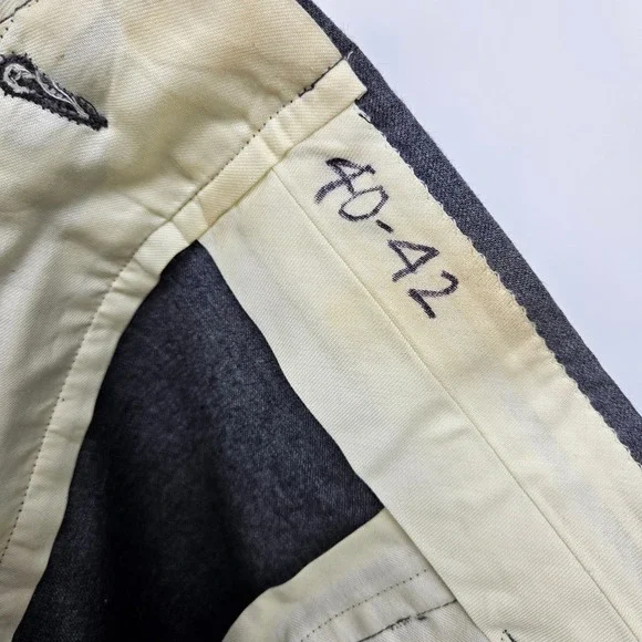 Vintage Pendleton Pants Mens 40x32 Wool Slacks Casual Dress Gray Trousers - Picture 11 of 13